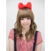 Wigs2you 髪飾 日本正品 可愛 甜美蝴蝶髪帶W-8215-Red